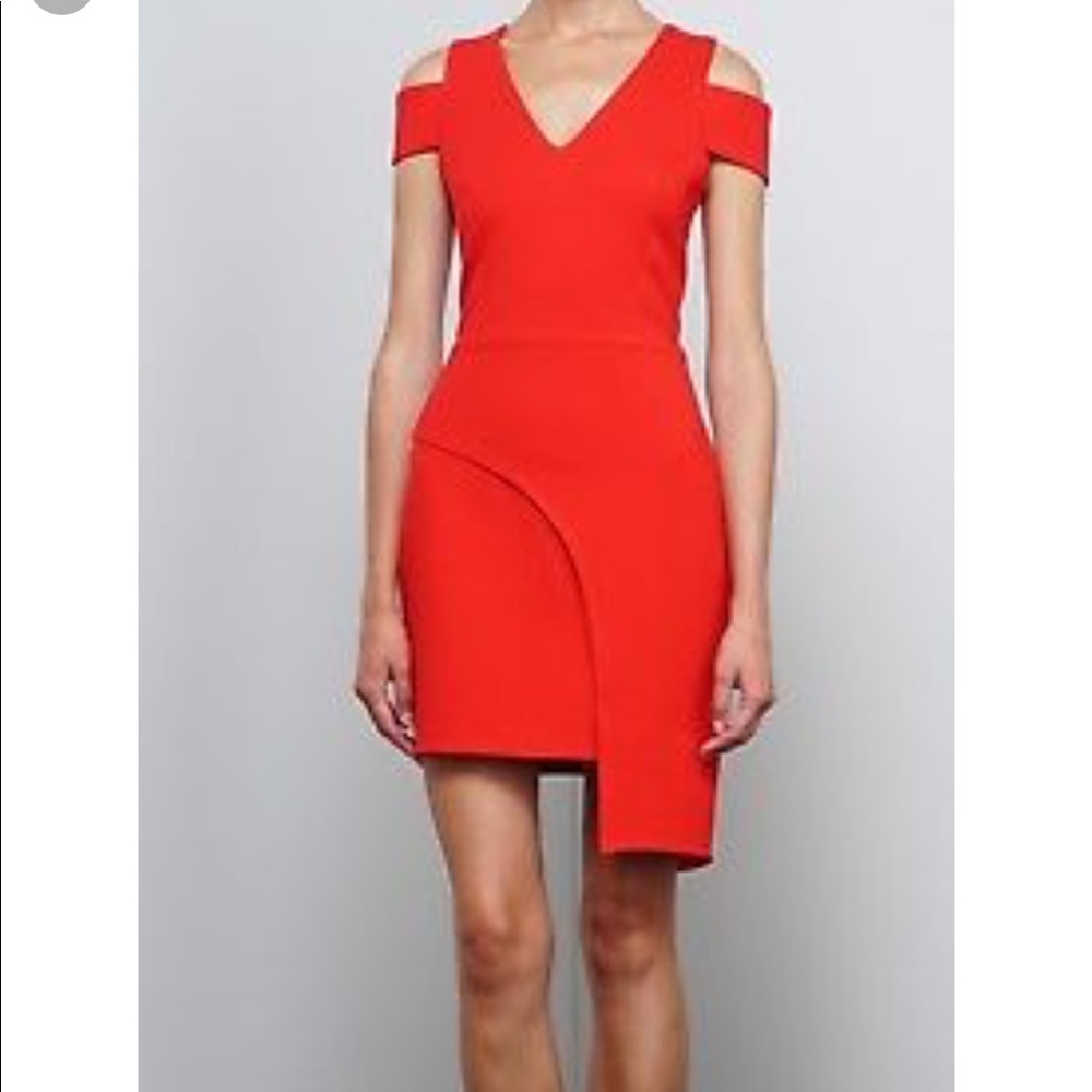 Adelyn Rae Shoulder Cut Out Dress